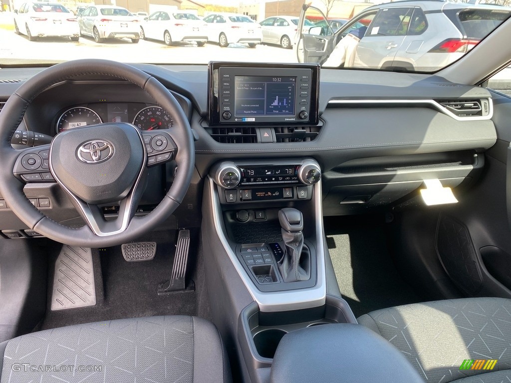 2021 RAV4 XLE AWD - Midnight Black Metallic / Black photo #4