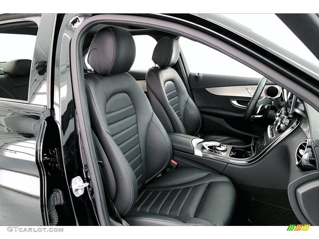 Black Interior 2018 Mercedes-Benz C 43 AMG 4Matic Sedan Photo #141766631