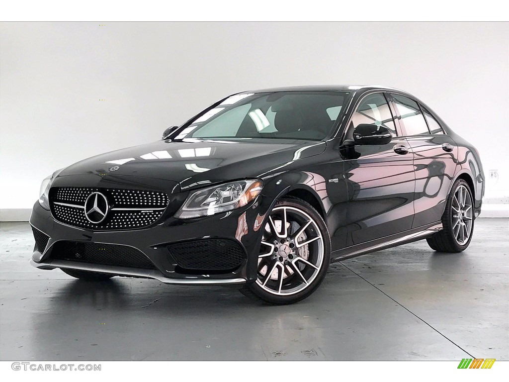 Black 2018 Mercedes-Benz C 43 AMG 4Matic Sedan Exterior Photo #141766811