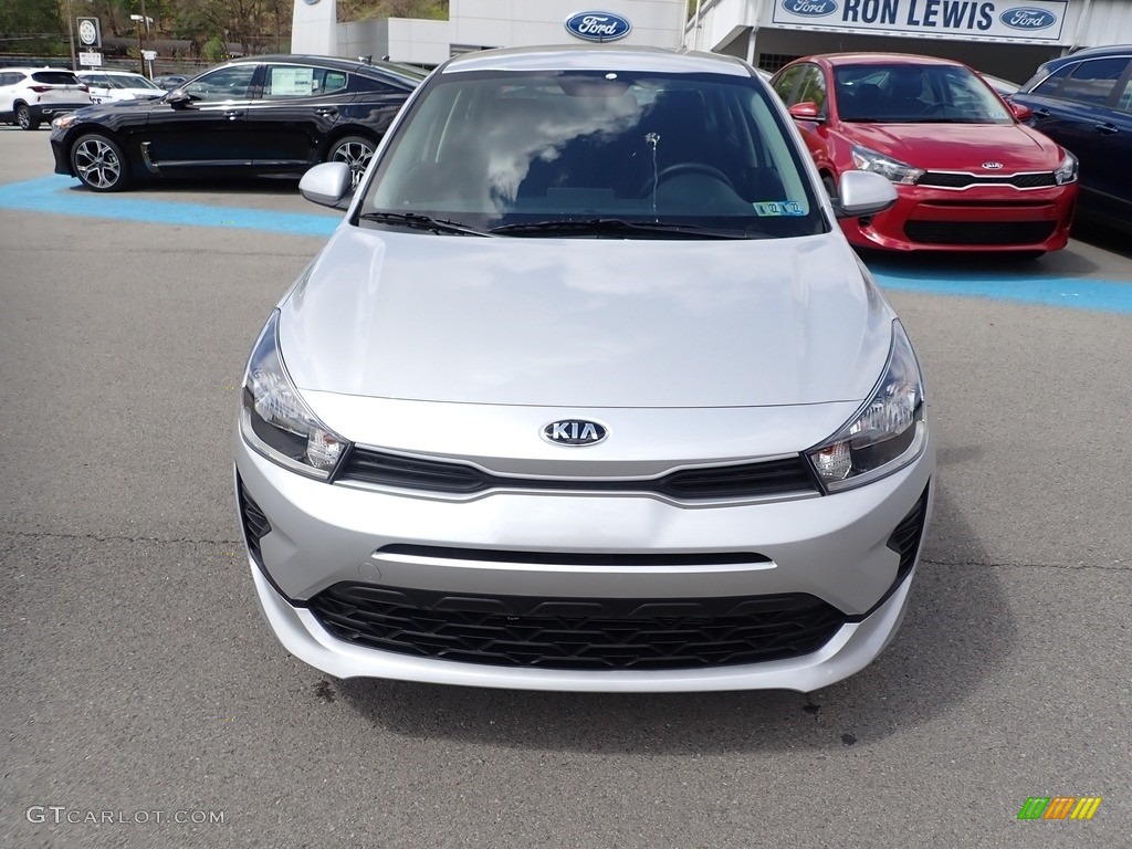 2021 Rio LX - Silky Silver / Black photo #4