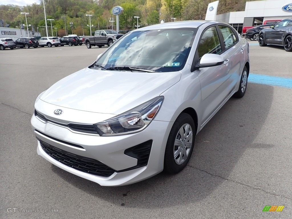 2021 Rio LX - Silky Silver / Black photo #5
