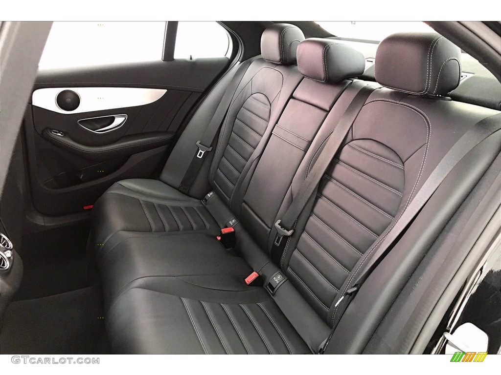 Black Interior 2018 Mercedes-Benz C 43 AMG 4Matic Sedan Photo #141767024