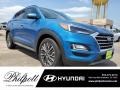 Aqua Blue 2021 Hyundai Tucson Ulitimate