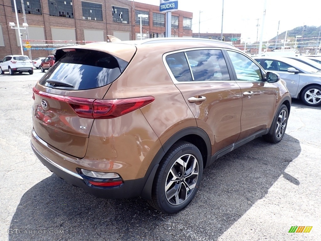 2021 Sportage EX AWD - Burnished Copper / Black photo #2