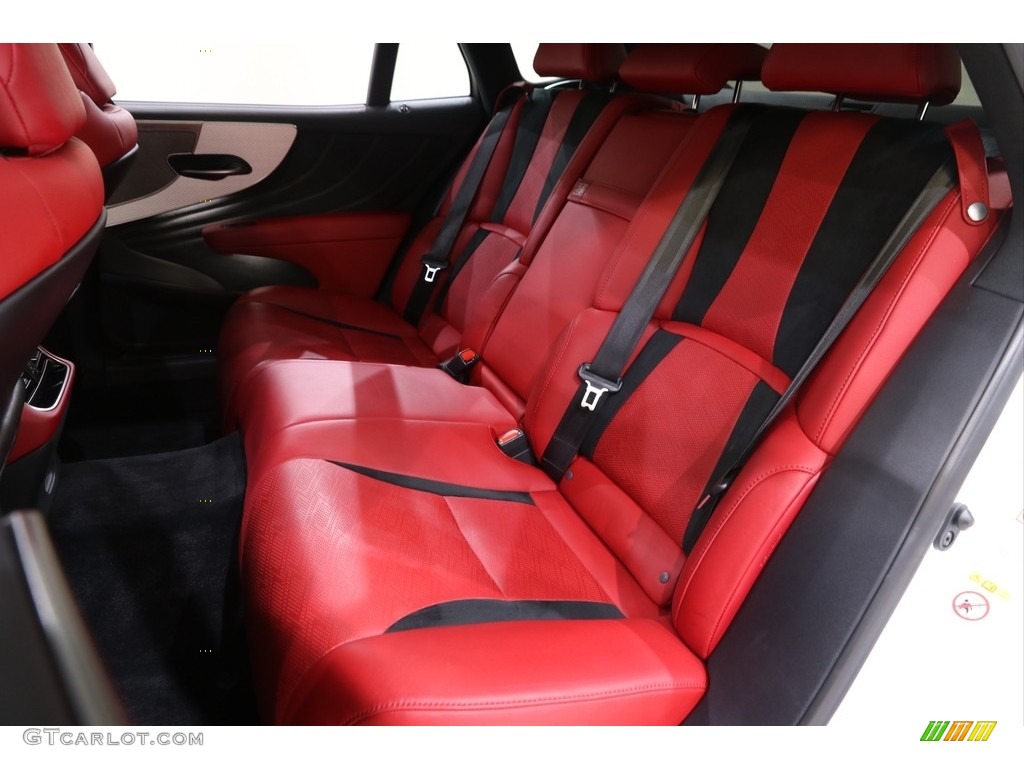 2018 Lexus LS 500 F Sport AWD Rear Seat Photo #141767543