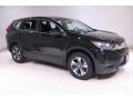 2018 Crystal Black Pearl Honda CR-V LX AWD  photo #1