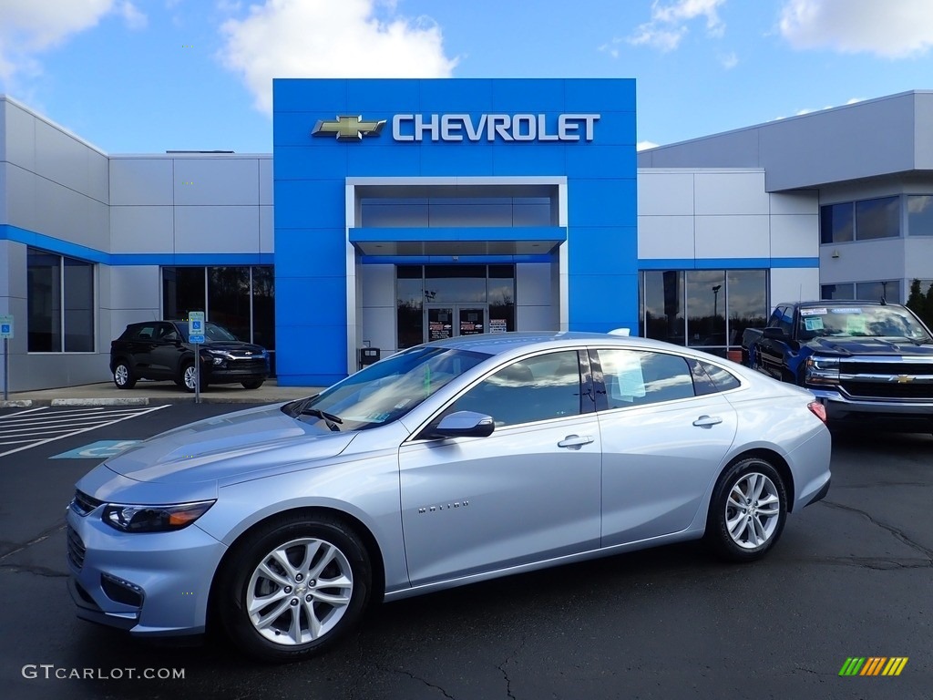 Arctic Blue Metallic Chevrolet Malibu