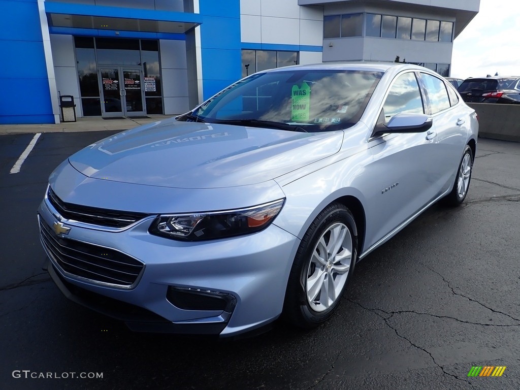 2018 Malibu LT - Arctic Blue Metallic / Jet Black photo #2