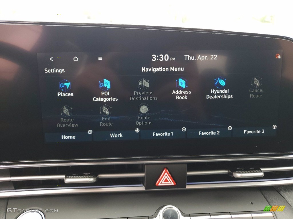 2021 Elantra Limited - Phantom Black / Black photo #21