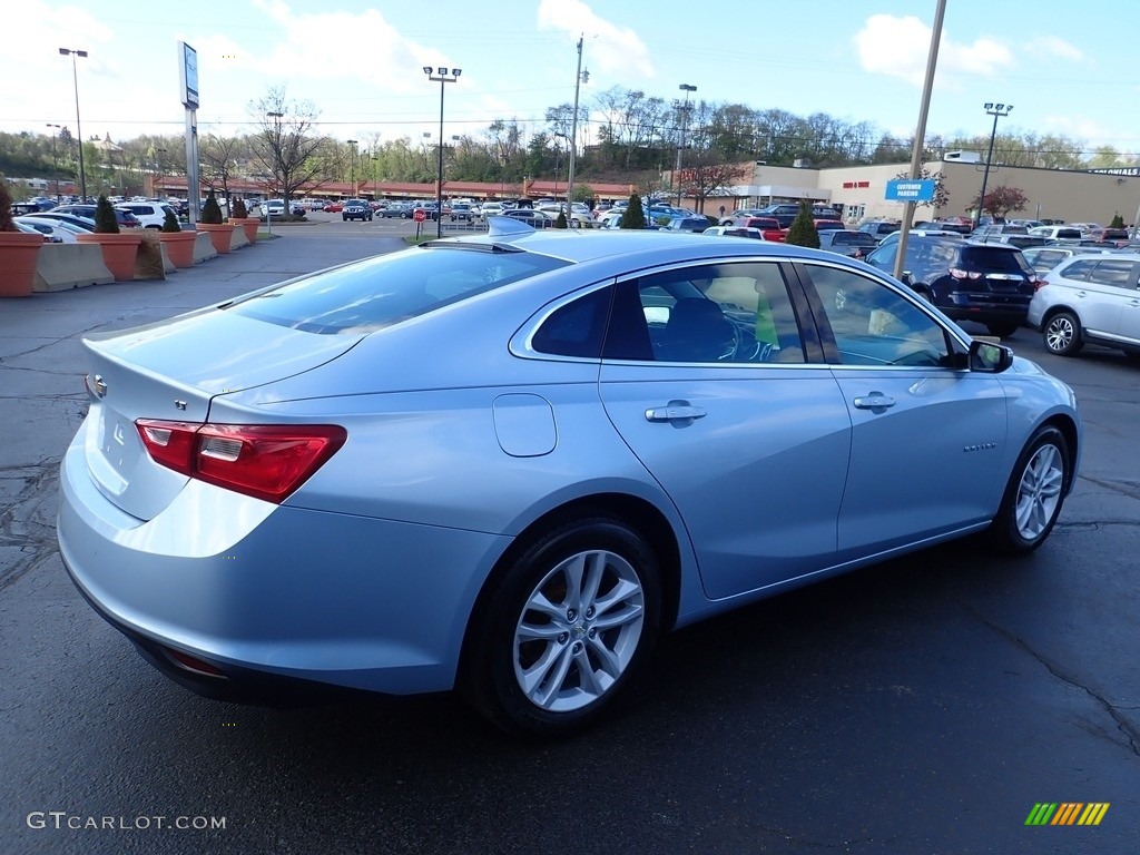 2018 Malibu LT - Arctic Blue Metallic / Jet Black photo #9