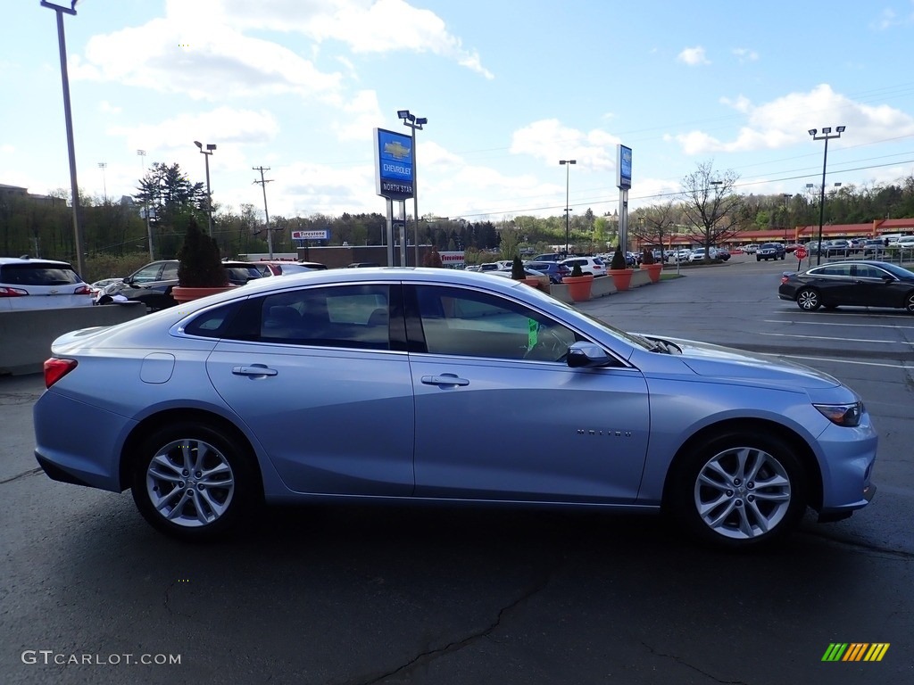 2018 Malibu LT - Arctic Blue Metallic / Jet Black photo #10