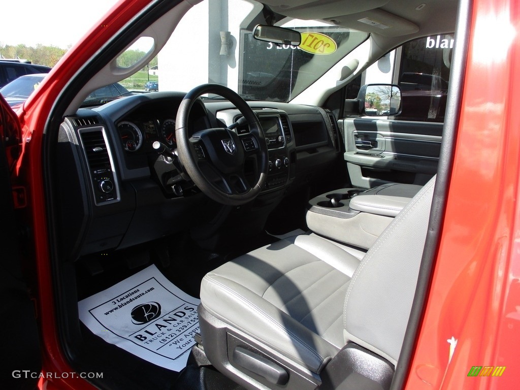 2017 3500 Tradesman Regular Cab Chassis - Bright Red / Black/Diesel Gray photo #7