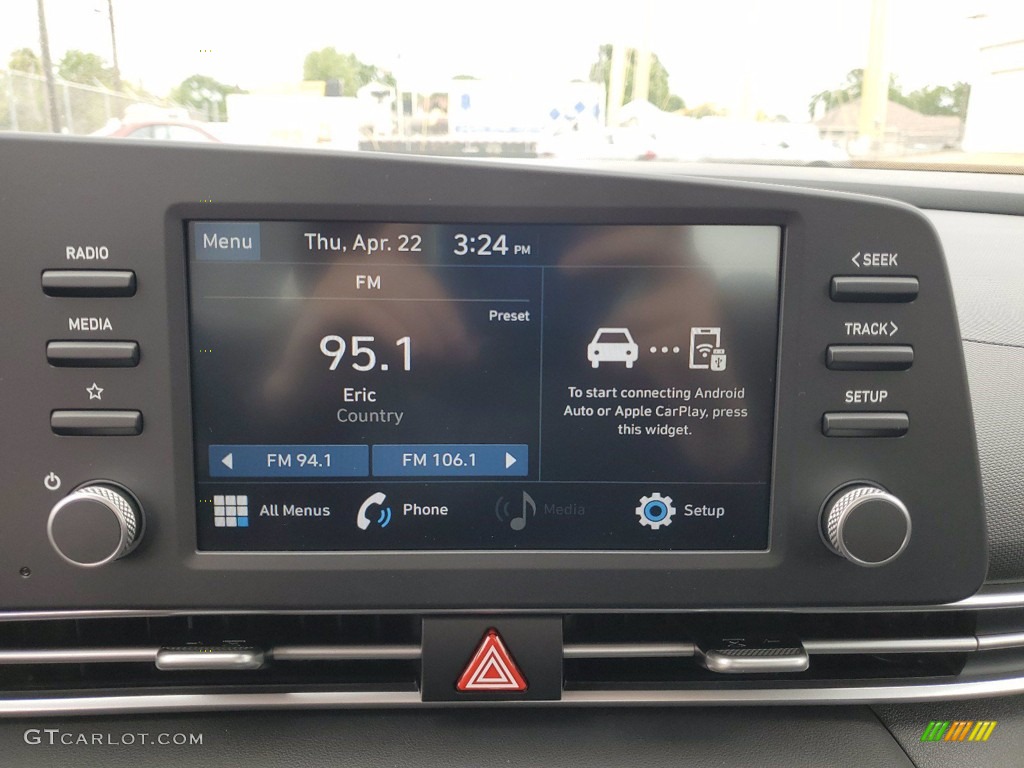 2021 Elantra SE - Phantom Black / Black photo #19