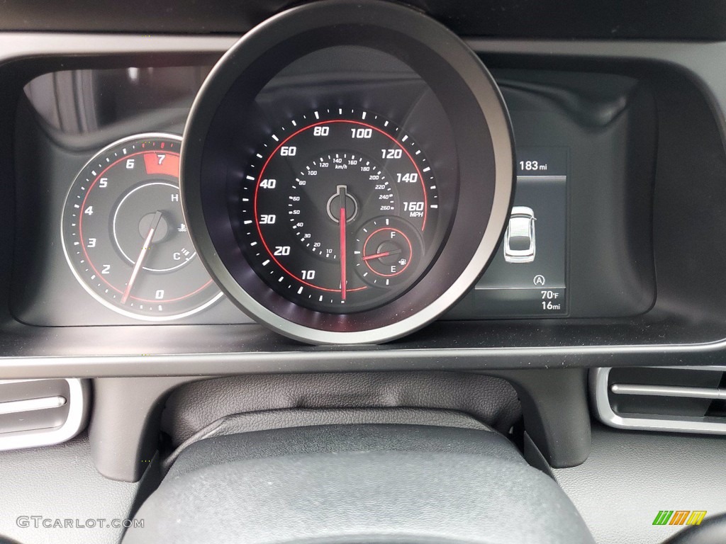 2021 Elantra SE - Phantom Black / Black photo #23