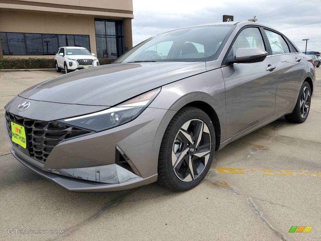 2021 Elantra SEL - Fluid Metal / Black photo #2