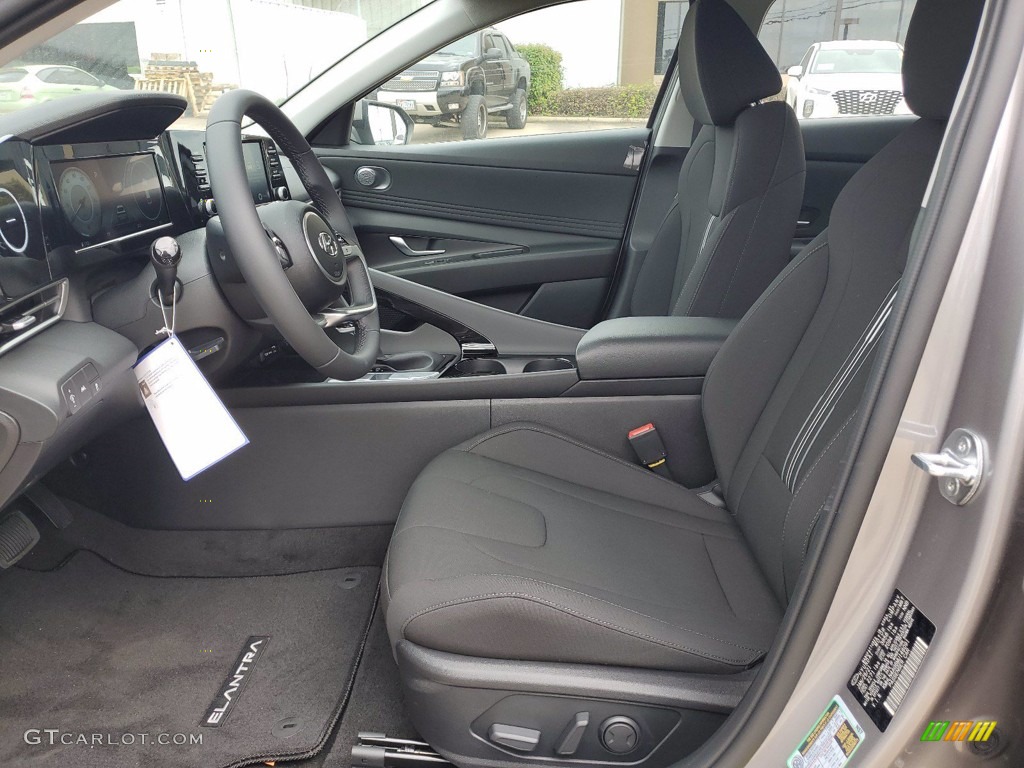 2021 Elantra SEL - Fluid Metal / Black photo #4