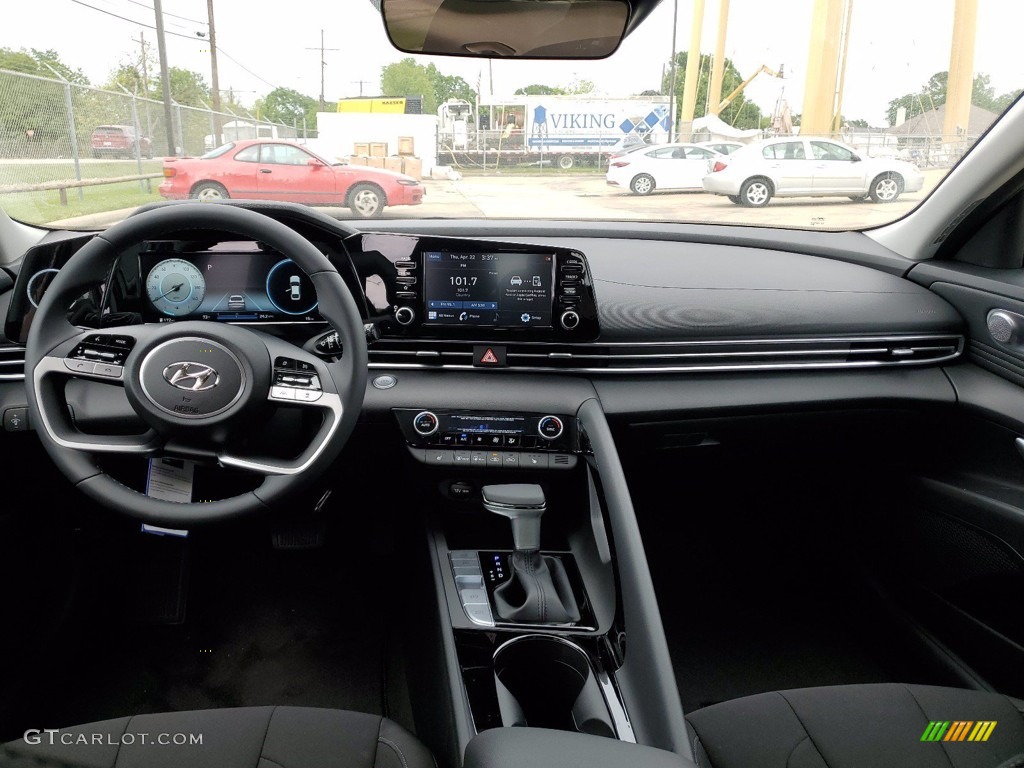 2021 Elantra SEL - Fluid Metal / Black photo #5