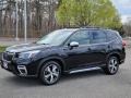 Crystal Black Silica 2021 Subaru Forester 2.5i Touring