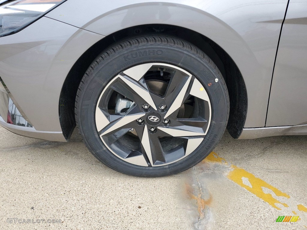 2021 Elantra SEL - Fluid Metal / Black photo #10