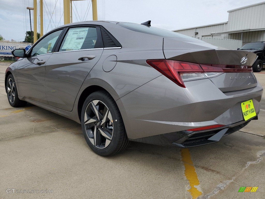 2021 Elantra SEL - Fluid Metal / Black photo #11