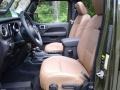 2021 Jeep Wrangler Unlimited Dark Saddle/Black Interior Interior Photo