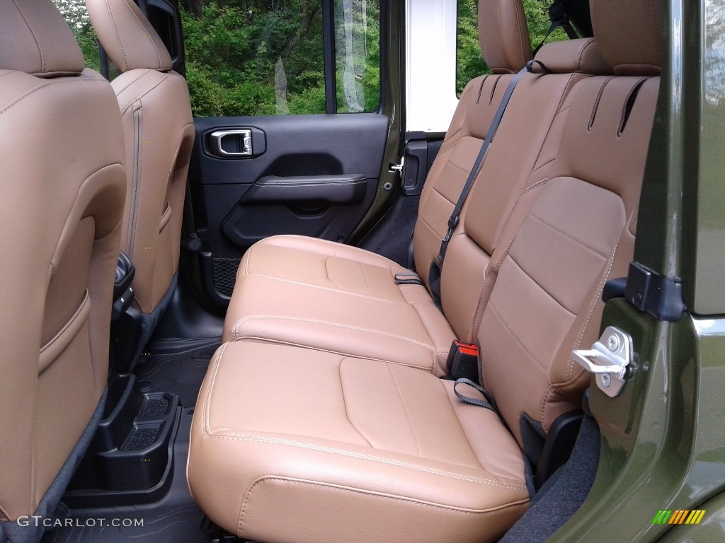 Dark Saddle/Black Interior 2021 Jeep Wrangler Unlimited Sahara 4xe Hybrid Photo #141769700