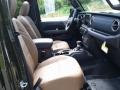 Dark Saddle/Black Front Seat Photo for 2021 Jeep Wrangler Unlimited #141769847
