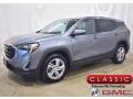 Satin Steel Metallic 2018 GMC Terrain SLE AWD