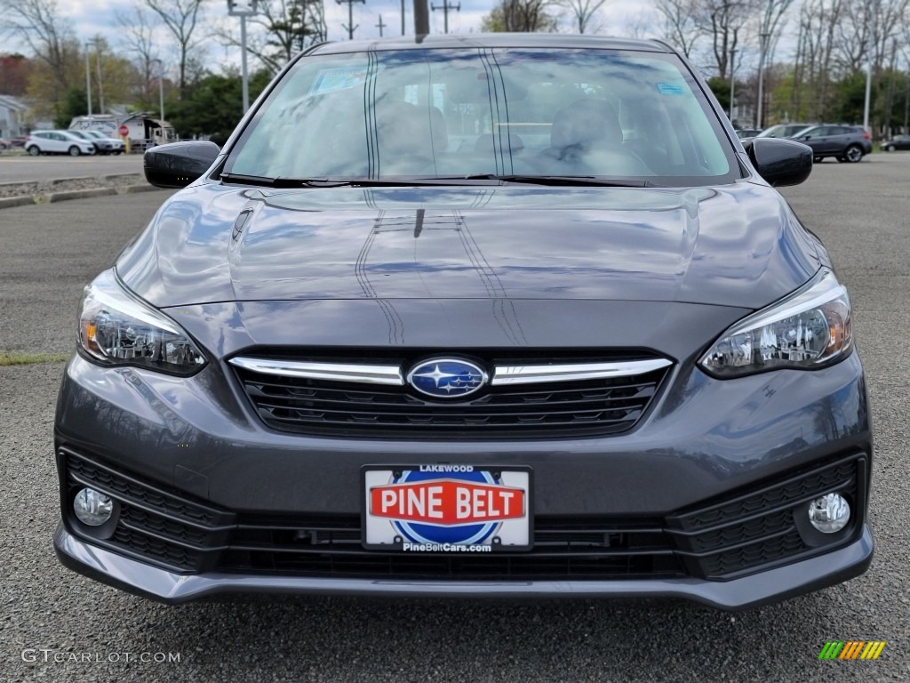 2021 Impreza Premium Sedan - Magnetite Gray Metallic / Black photo #2