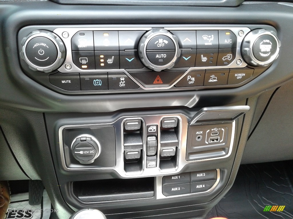 2021 Jeep Wrangler Unlimited Sahara 4xe Hybrid Controls Photo #141770132
