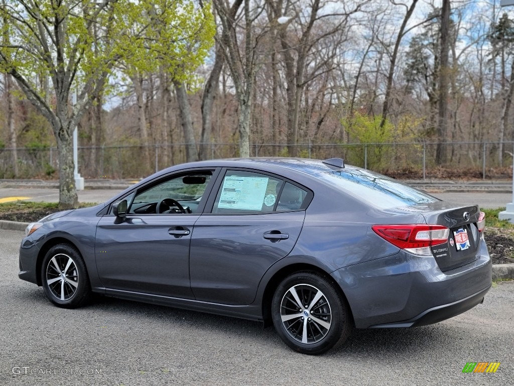 2021 Impreza Premium Sedan - Magnetite Gray Metallic / Black photo #4