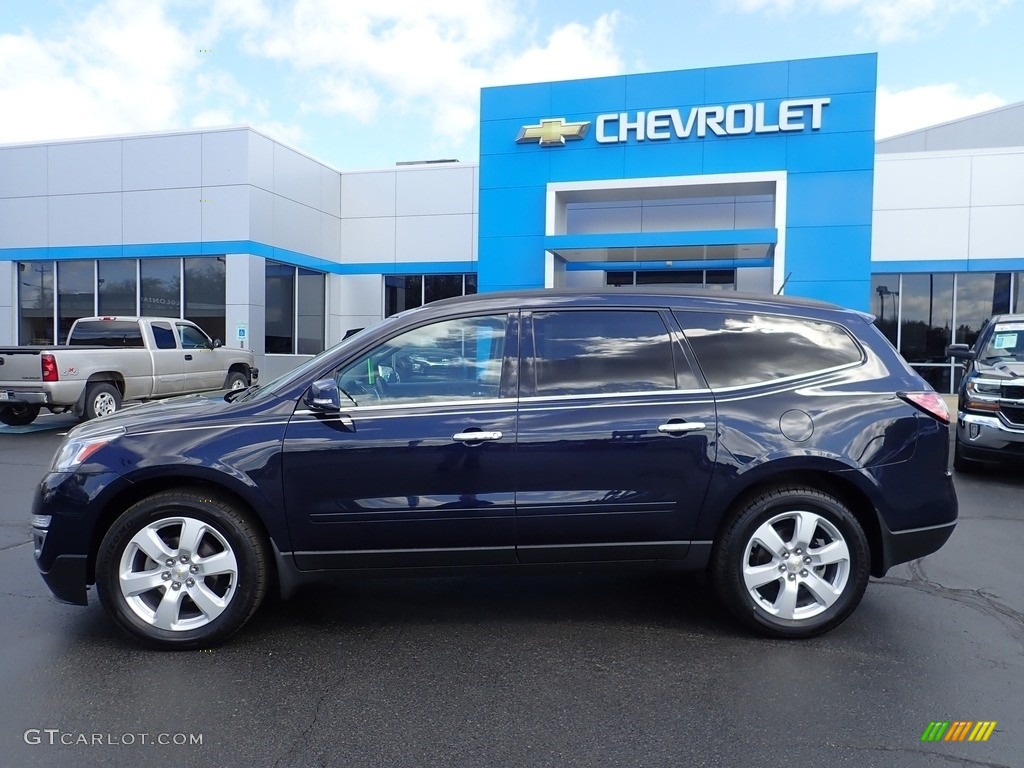 2017 Traverse LT AWD - Blue Velvet Metallic / Ebony photo #3