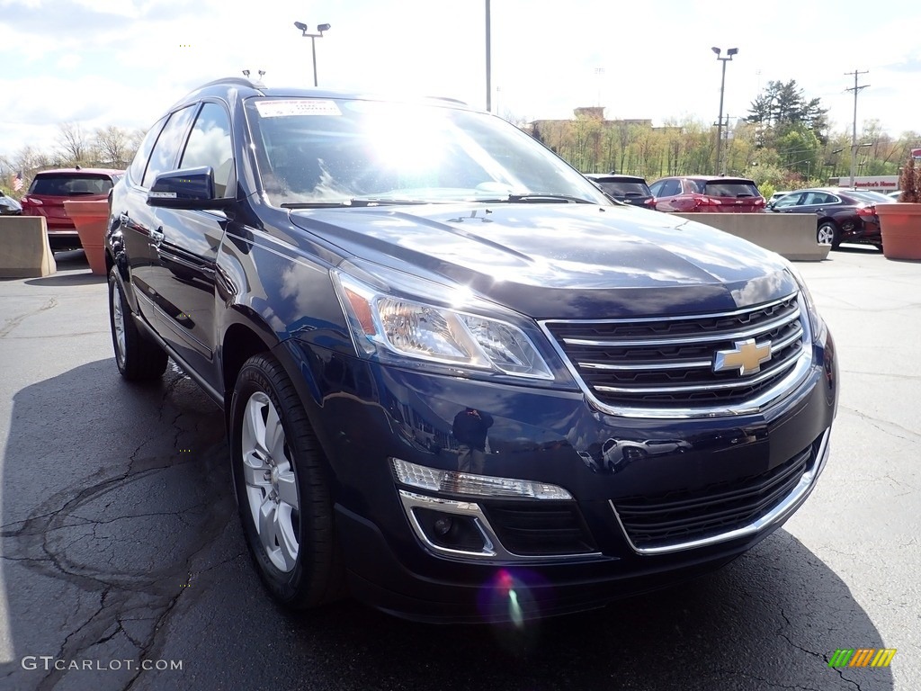 2017 Traverse LT AWD - Blue Velvet Metallic / Ebony photo #12