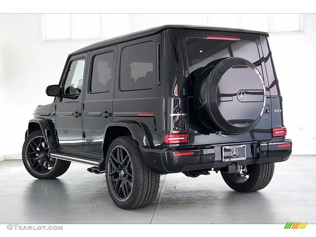 Obsidian Black Metallic 2021 Mercedes-Benz G 63 AMG Exterior Photo #141771245