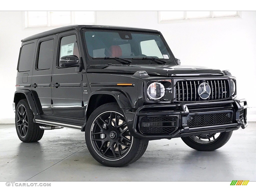 Obsidian Black Metallic 2021 Mercedes-Benz G 63 AMG Exterior Photo #141771503