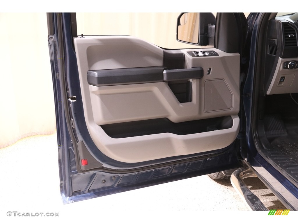 2017 F150 XL SuperCab 4x4 - Blue Jeans / Earth Gray photo #4