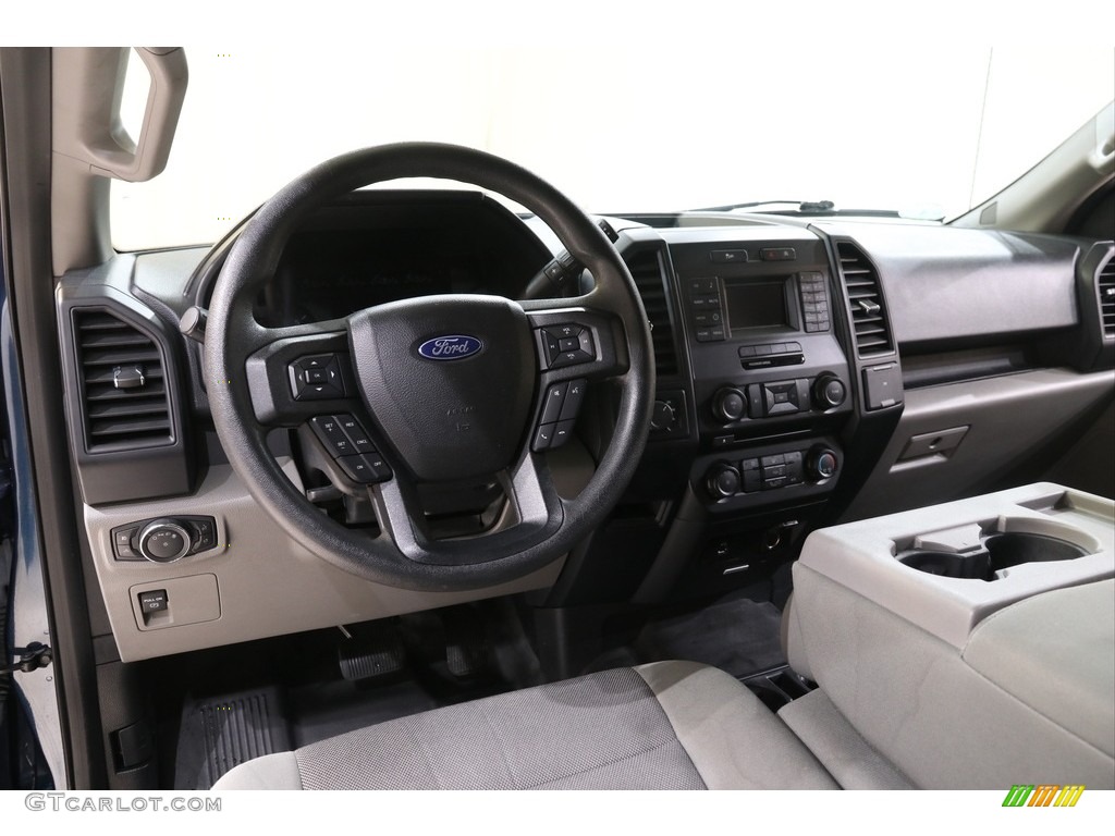 2017 F150 XL SuperCab 4x4 - Blue Jeans / Earth Gray photo #6