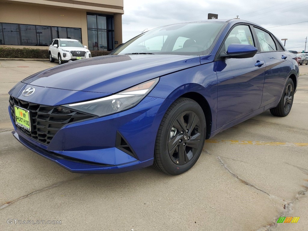 2021 Elantra SEL - Intense Blue / Black photo #2