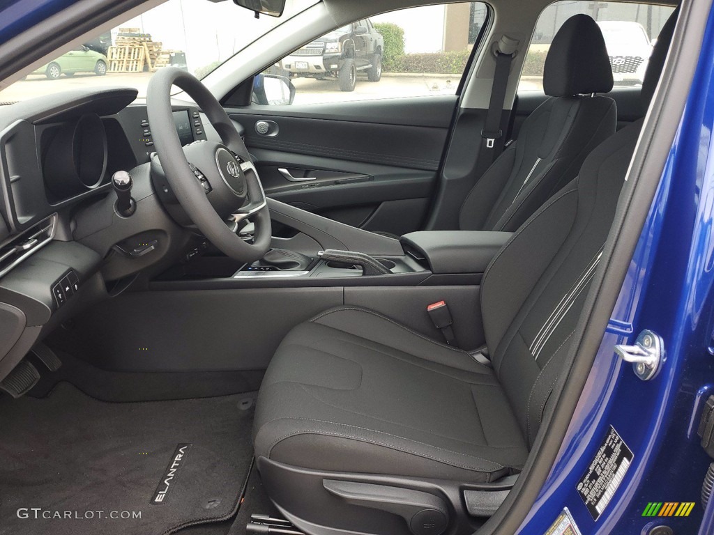 2021 Elantra SEL - Intense Blue / Black photo #4