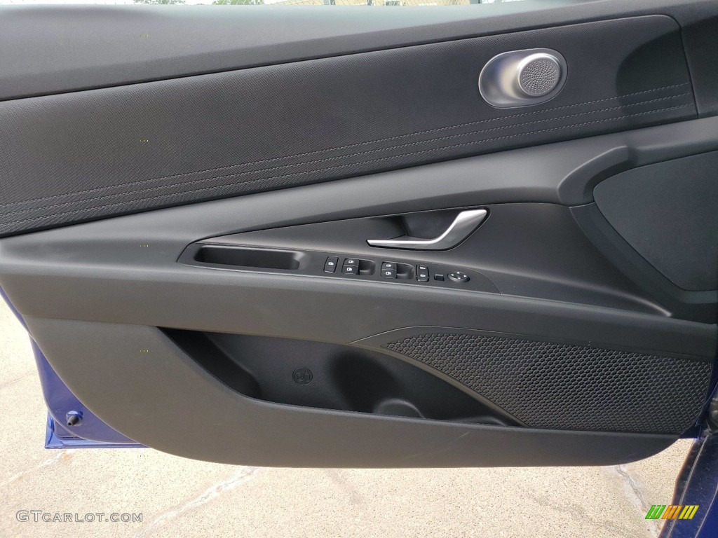 2021 Elantra SEL - Intense Blue / Black photo #13