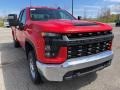 2021 Red Hot Chevrolet Silverado 2500HD Work Truck Double Cab Utility  photo #2