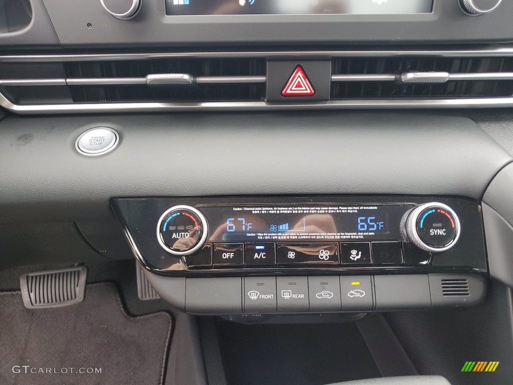 2021 Elantra SEL - Intense Blue / Black photo #22