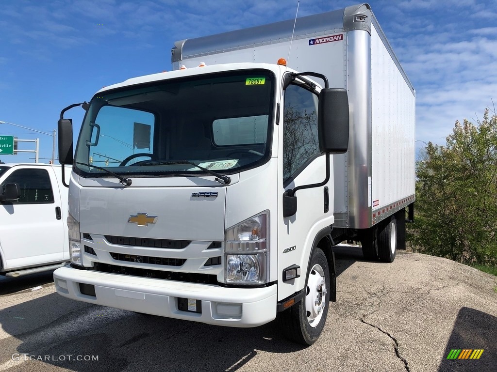 Arctic White 2021 Chevrolet Low Cab Forward 4500 Moving Truck Exterior Photo #141772883