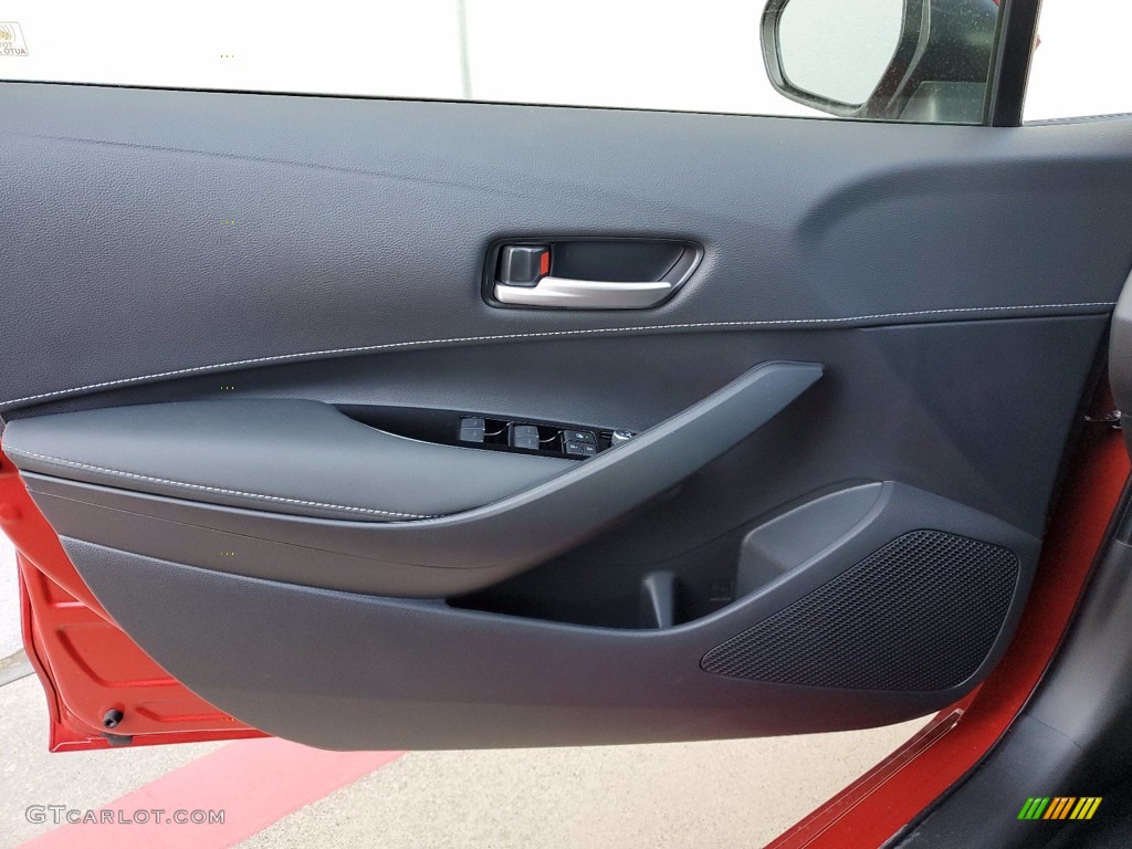 2021 Toyota Corolla Hatchback SE Black Door Panel Photo #141773357