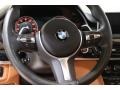 2018 BMW X6 Cognac/Black Bi-Color Interior Steering Wheel Photo