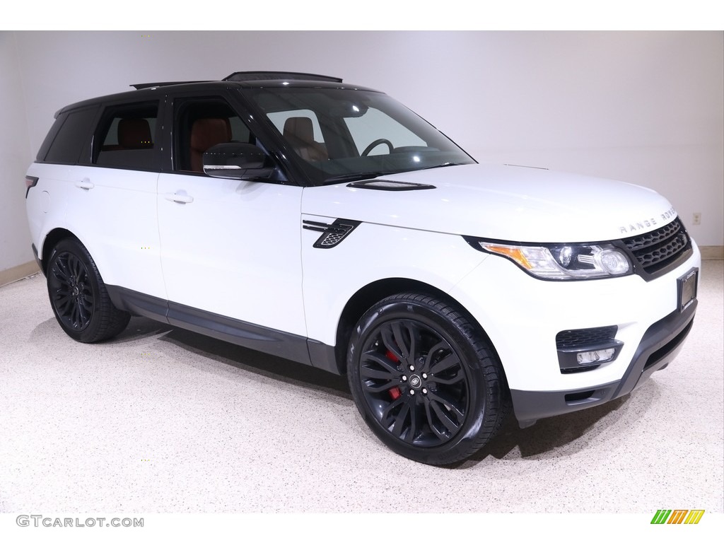 2015 Range Rover Sport Supercharged - Fuji White / Espresso/Almond photo #1