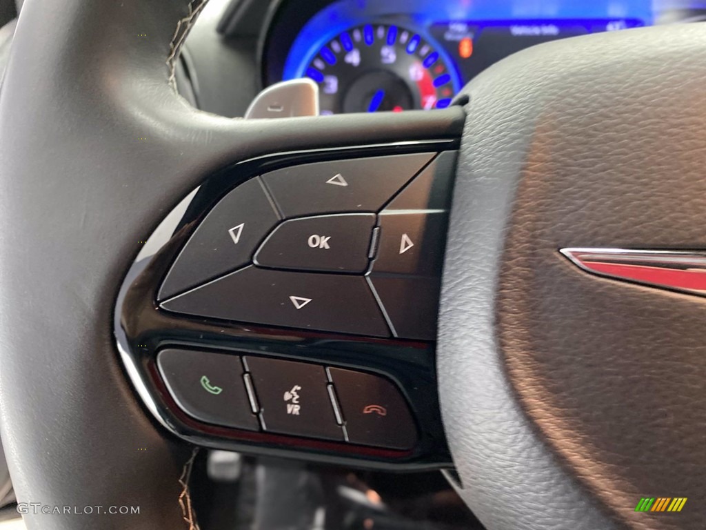 2018 Chrysler 300 S Black Steering Wheel Photo #141774875