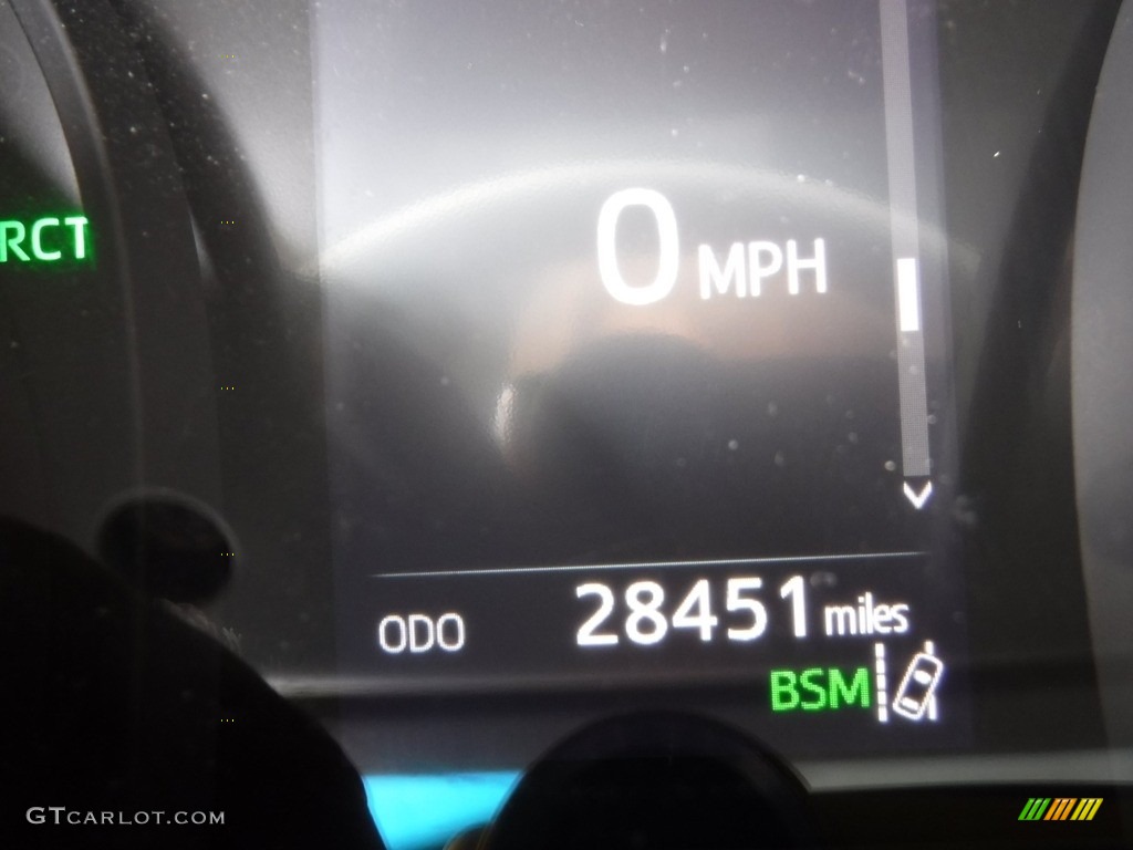 2018 Camry SE - Predawn Gray Mica / Black photo #28