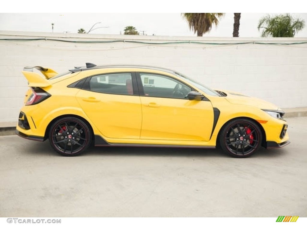 2021 Civic Type R Limited Edition - Limited Edition Phoenix Yellow / Black/Red photo #9