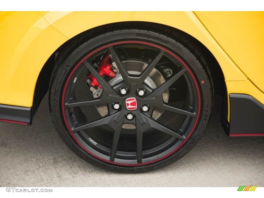 2021 Civic Type R Limited Edition - Limited Edition Phoenix Yellow / Black/Red photo #11